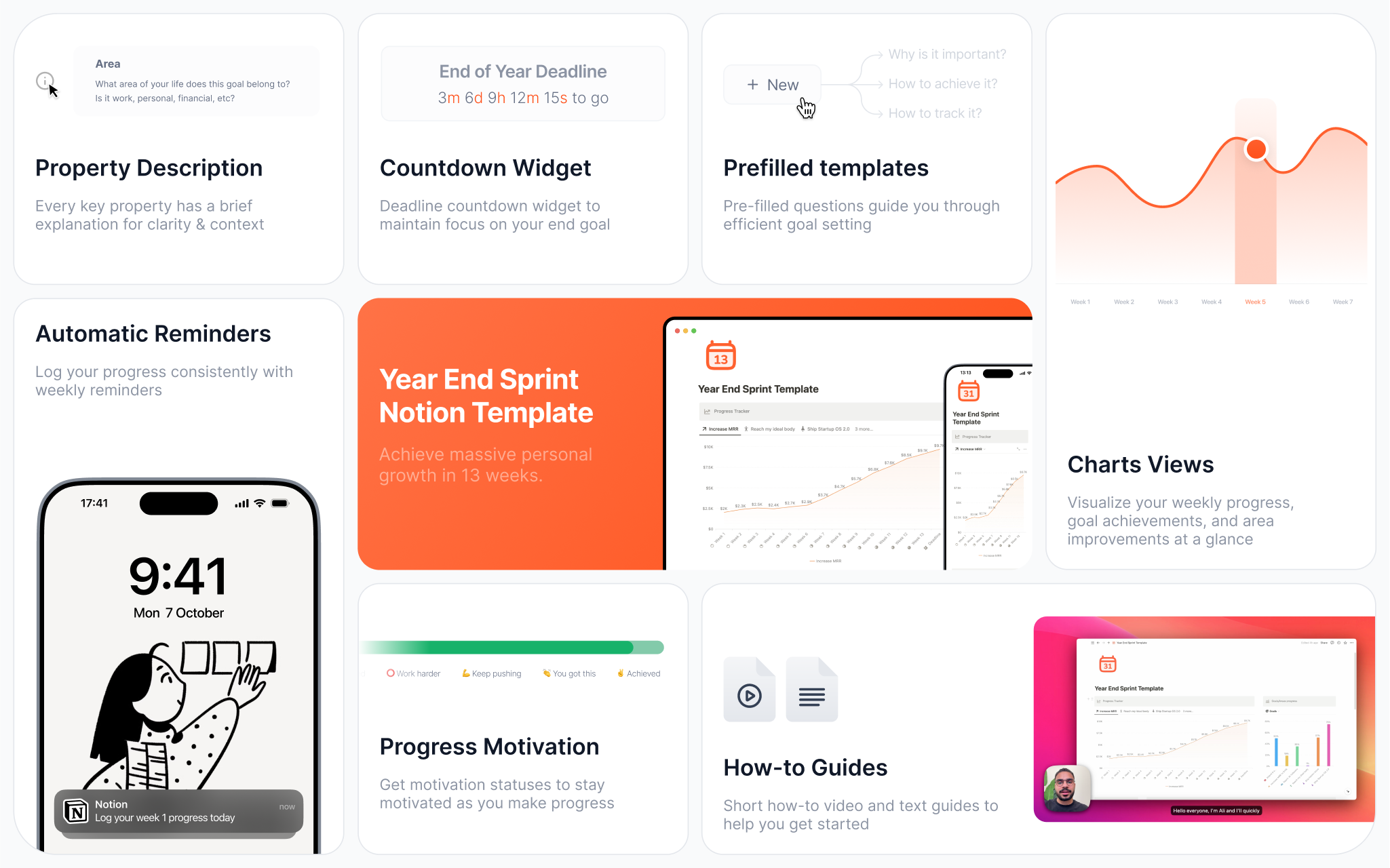 Year End Sprint Notion Template