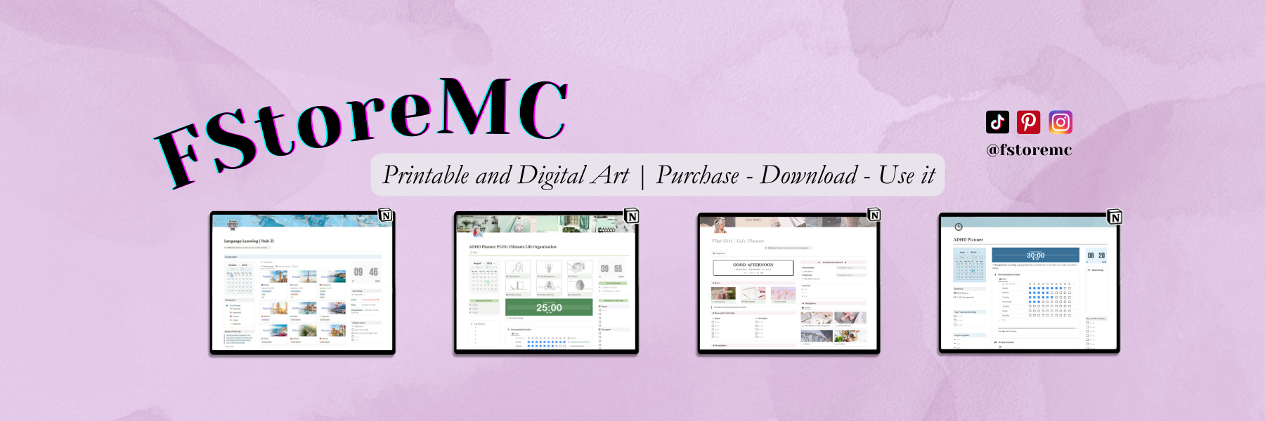 Filipa Sofia 🌼 ADHD Life Organization Notion Template Creator