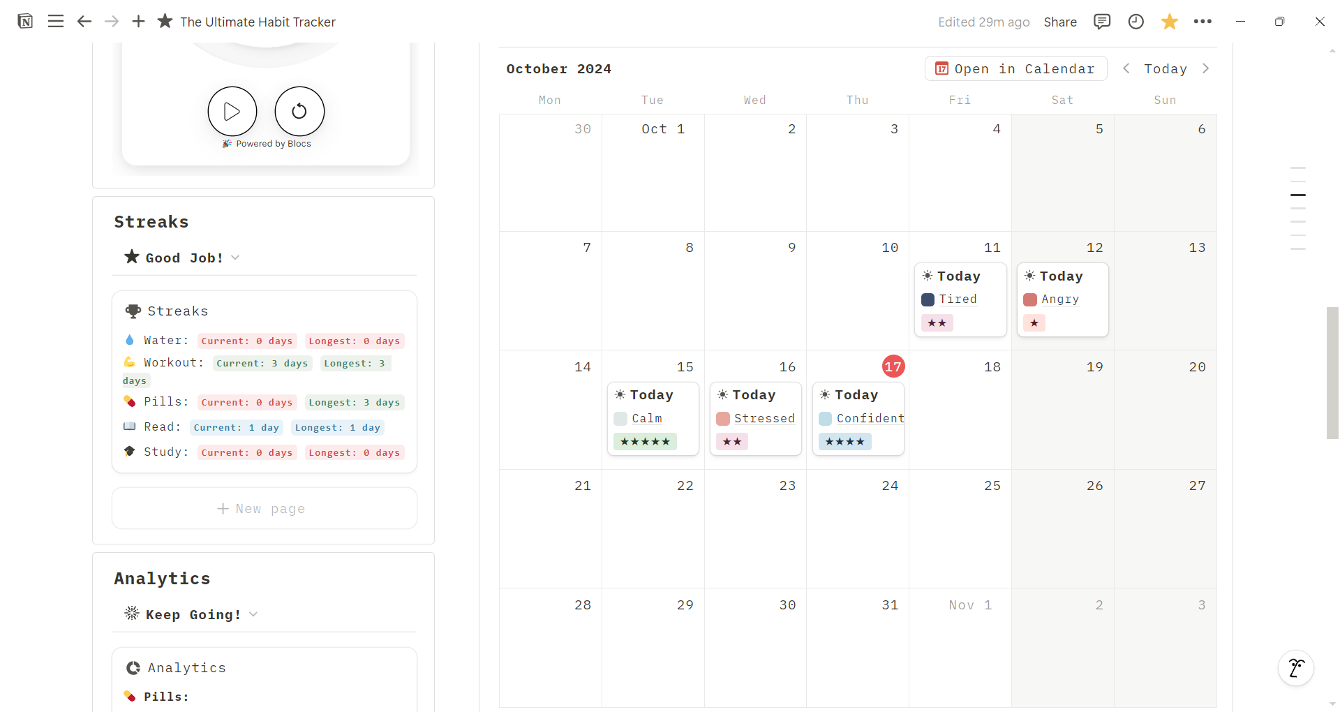 The Ultimate Habit Tracker Notion Template