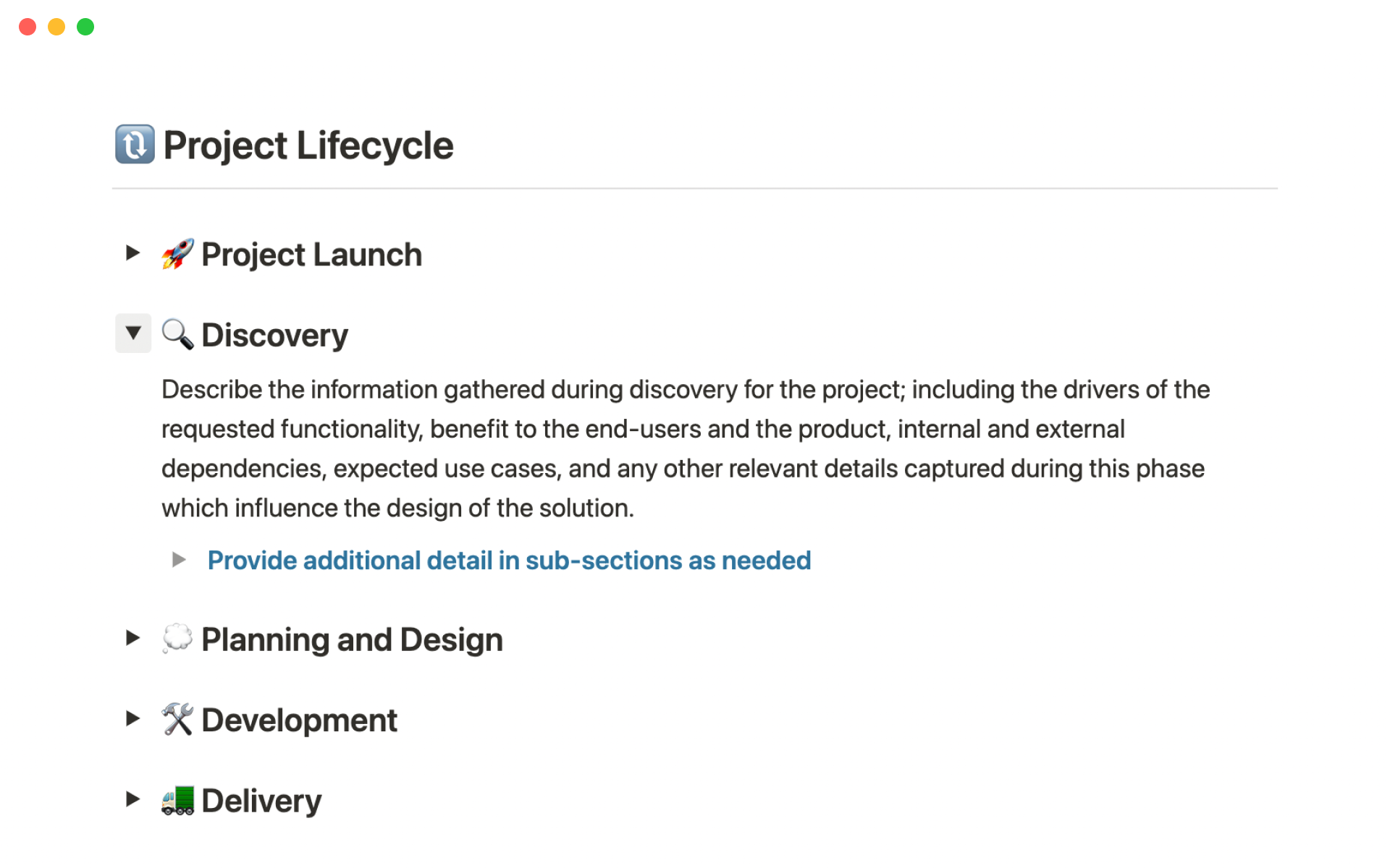 Development project report Template by John Adams | Notion Marketplace