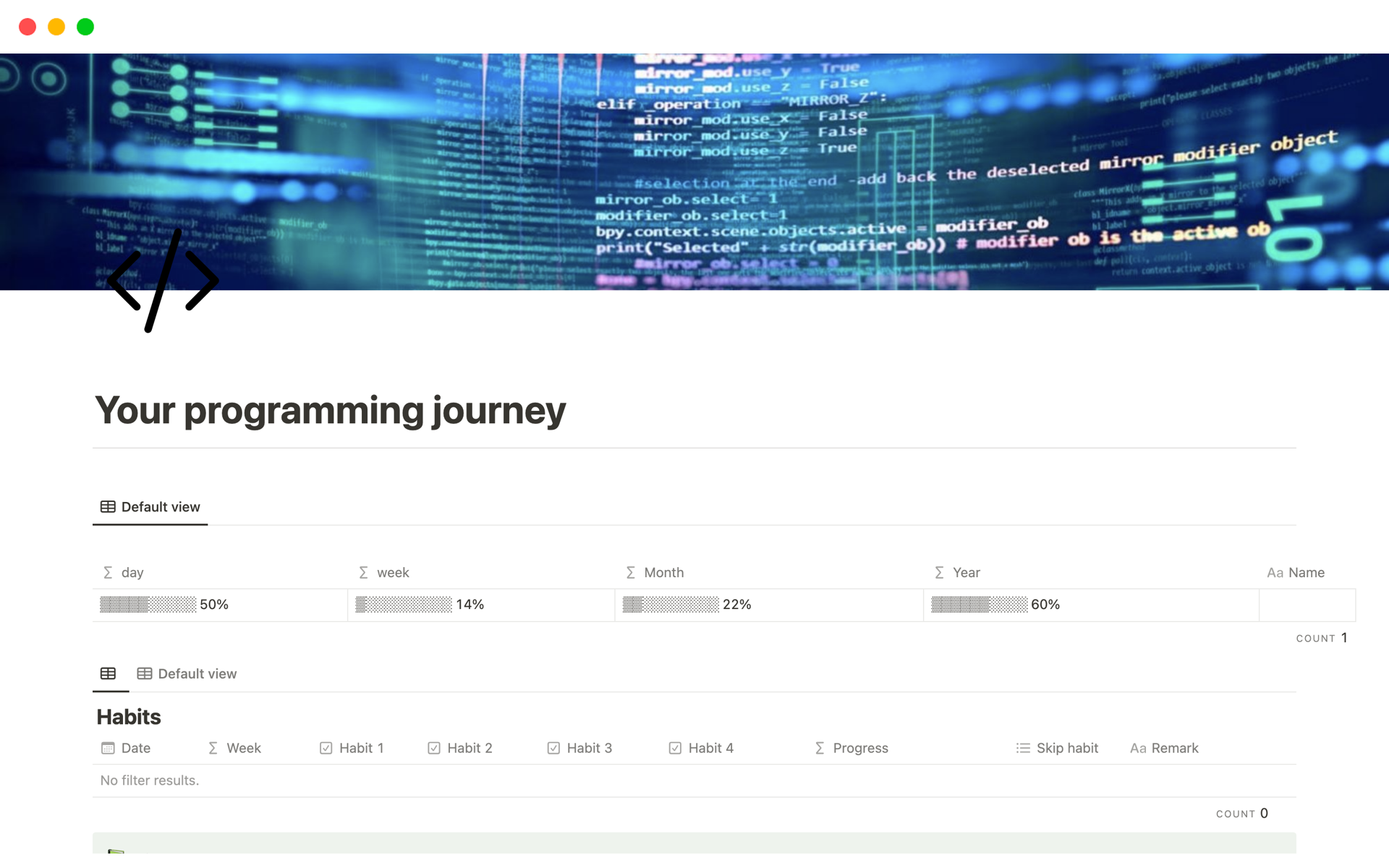 Code Pro Template | Notion Marketplace
