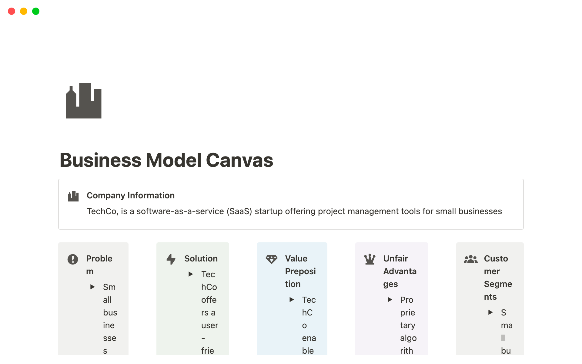 Business Model Canvas