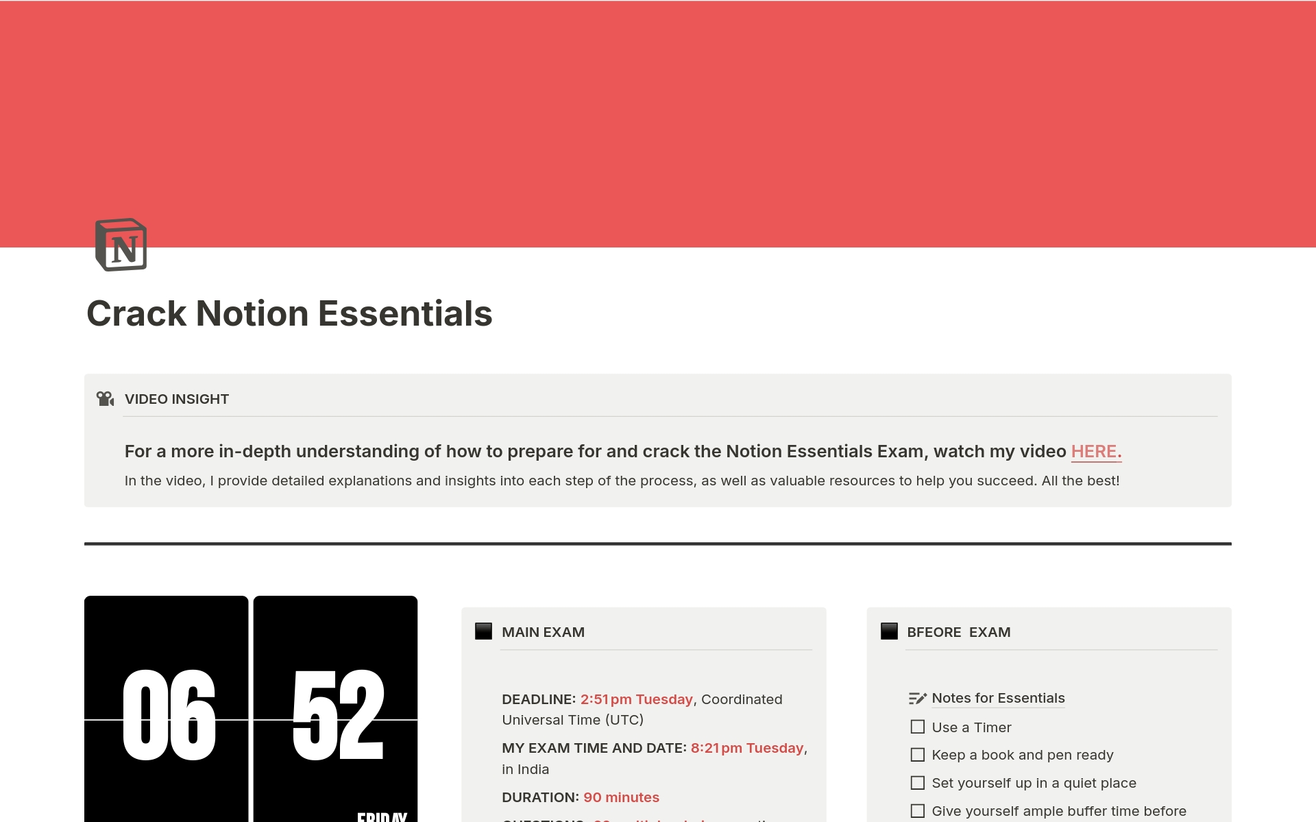 This meticulously crafted template is your ultimate study companion. Whether you're new to Notion or a seasoned user, this template will help you master the fundamentals and earn your certification.