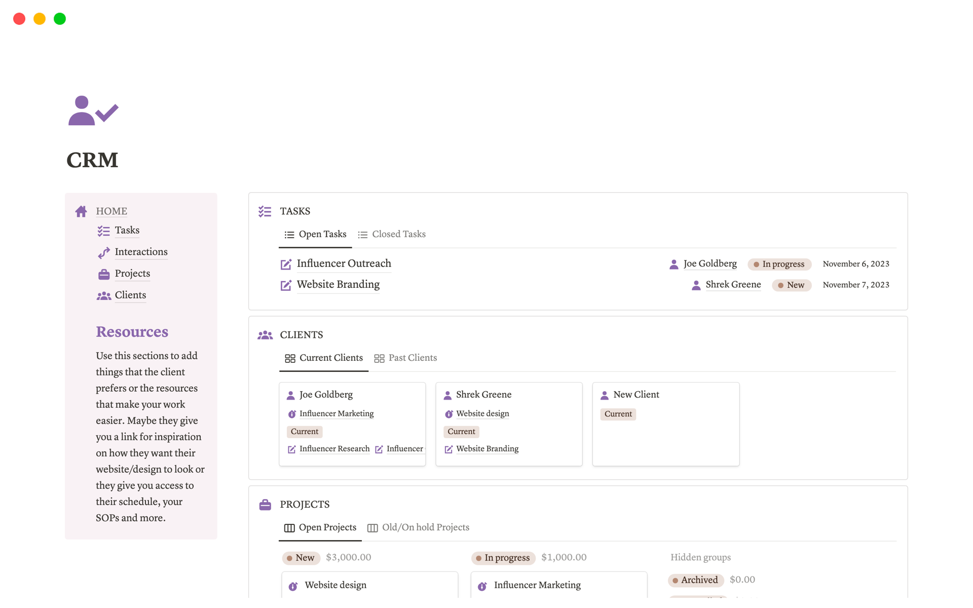 Task Manager Template by Bearsthy | Notion Marketplace