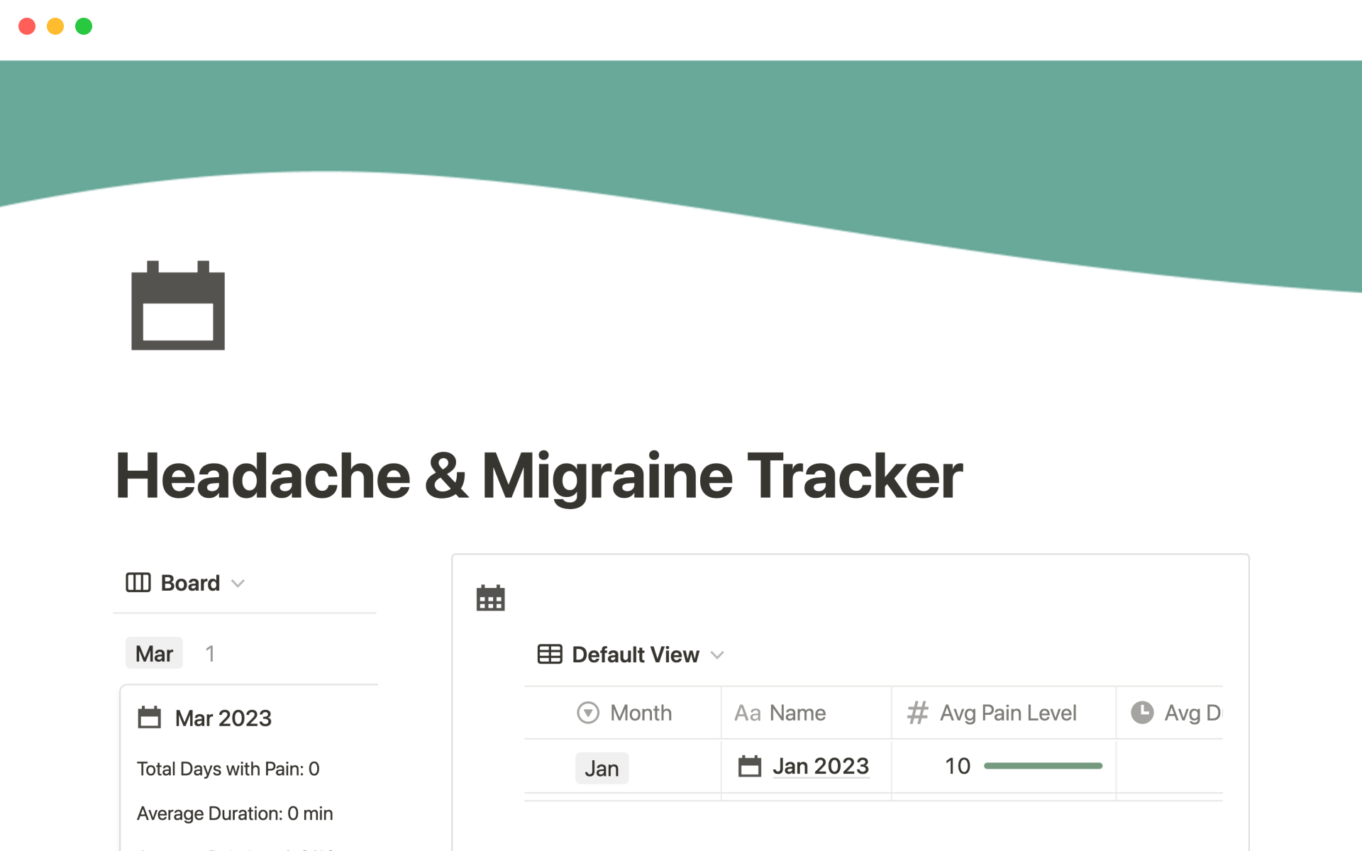This Headache  Diary is the perfect tool for managing your headache disorder. Track symptoms, triggers, medication & more.