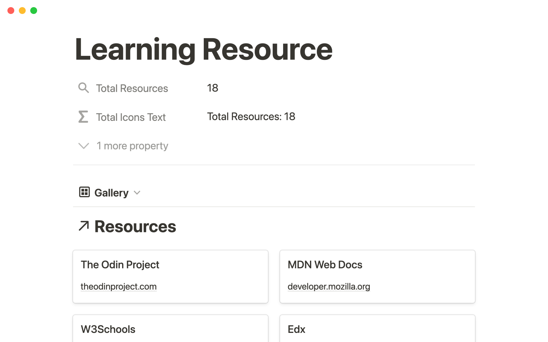 A curated database of over 100+ resources that can help any developer.
