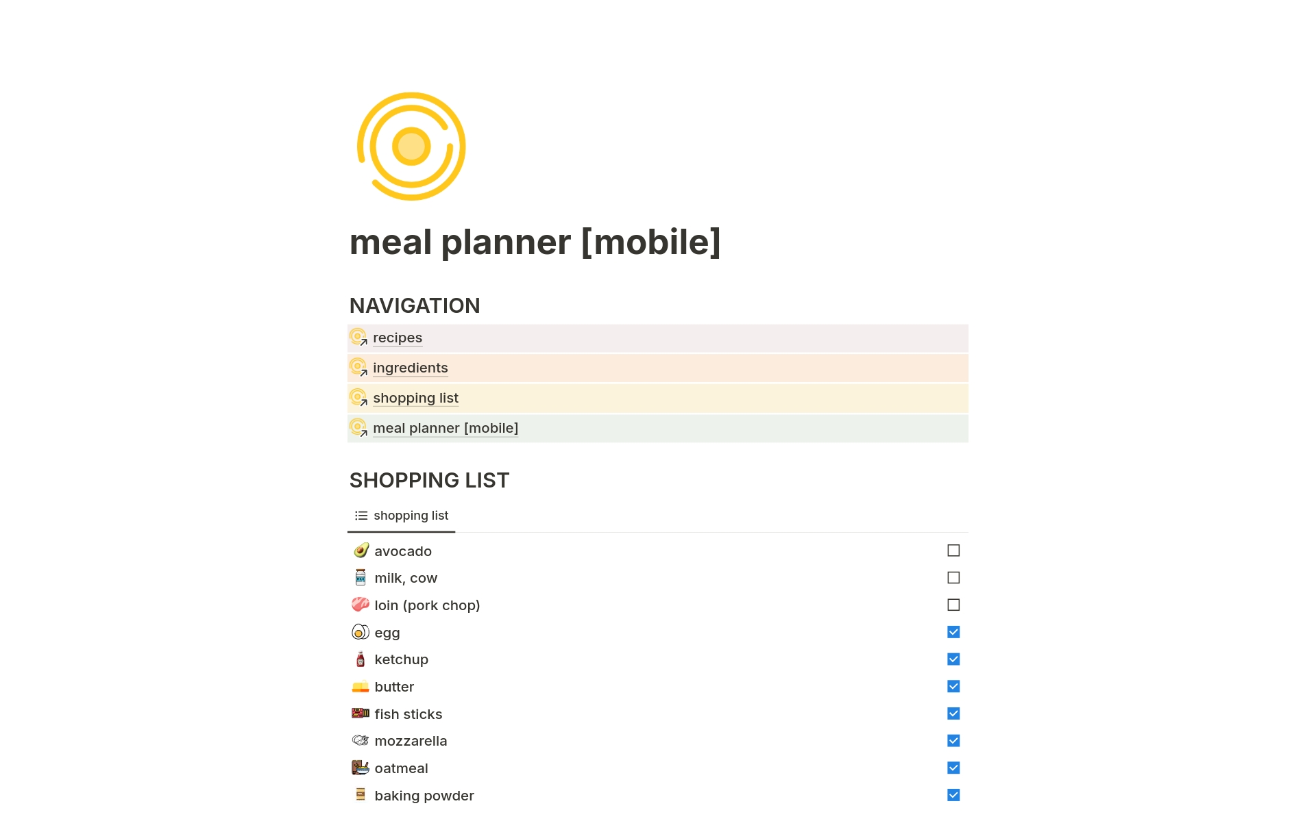 I understand the value of smooth meal planning, ingredient tracking, and efficient grocery shopping. That's why I created this template to make your cooking adventures more organized and convenient. Say goodbye to recipe chaos and hello to a more organized culinary experience!