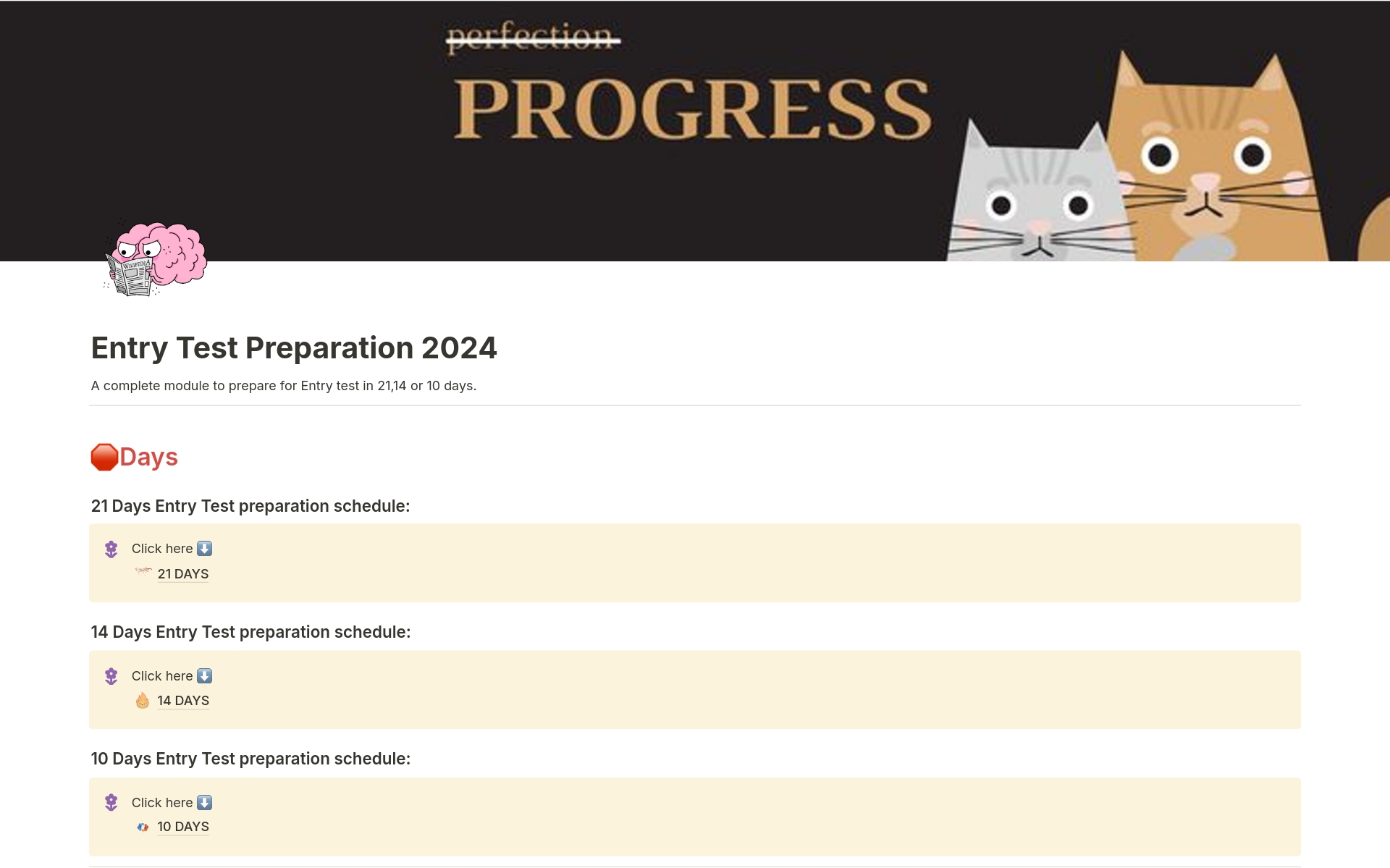 A template preview for E-CAT Preparation Schedule & Resources