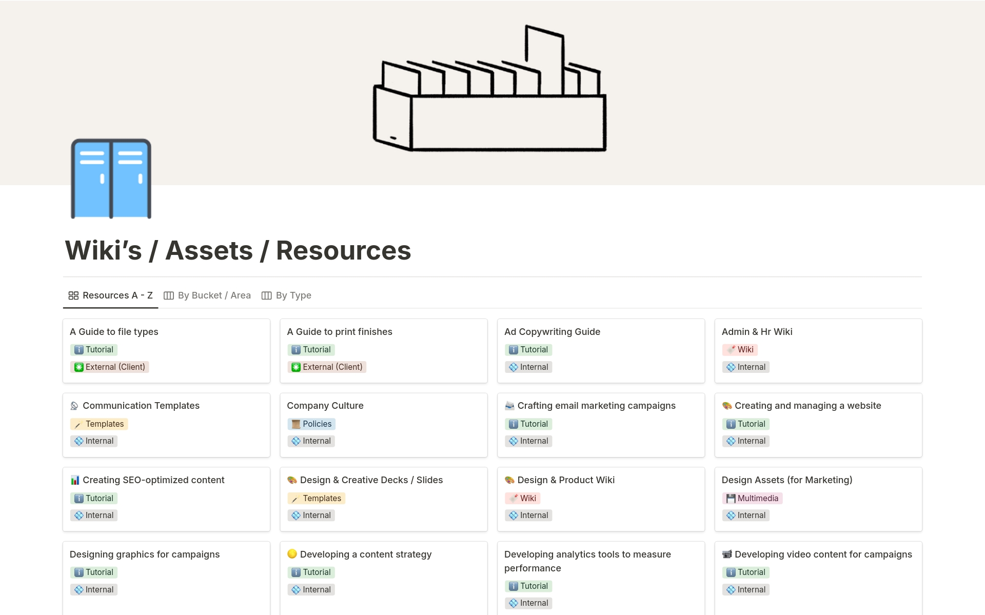 A template preview for Digital Business Wiki's, Resources & Handy Tools 
