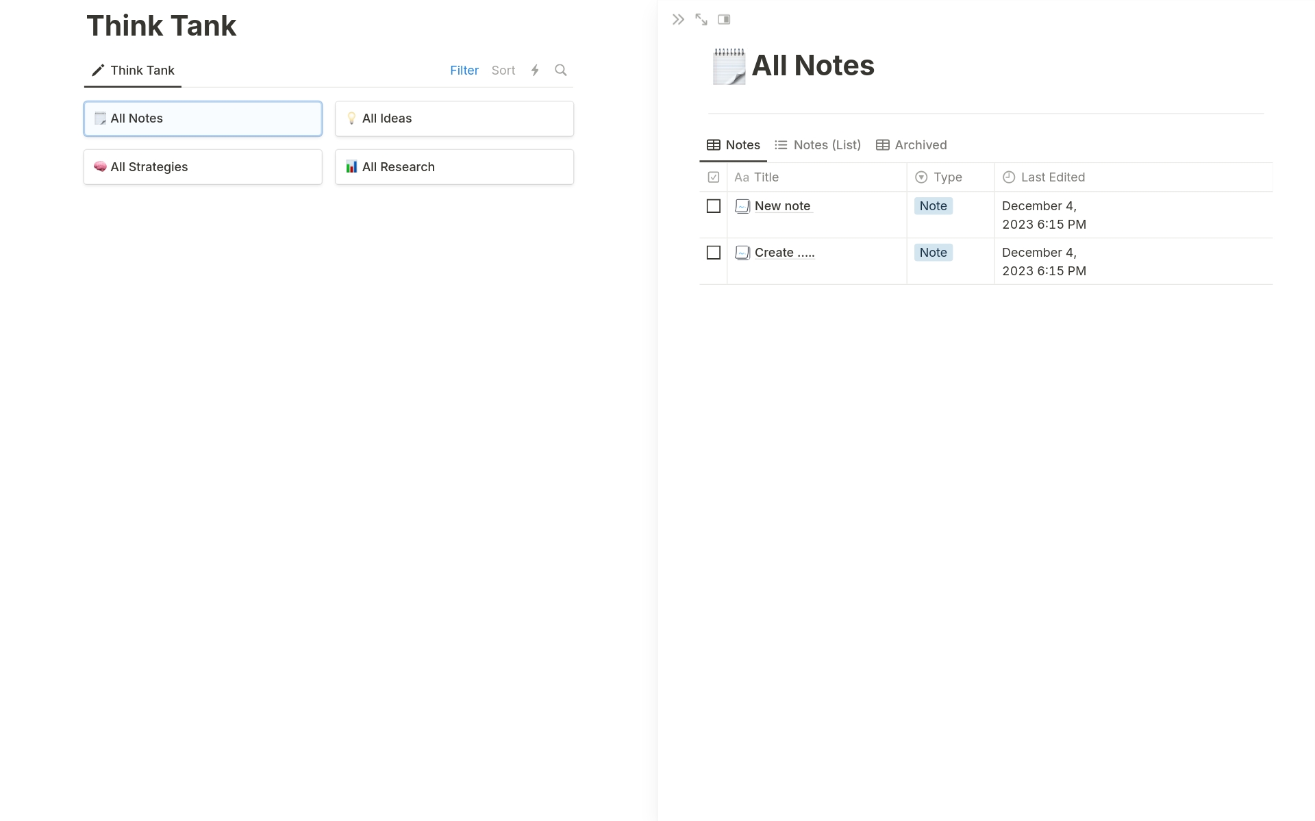 Get this free Notion template that will help you track and manage your personal projects with the easy-to-use Personal Projects Hub 
