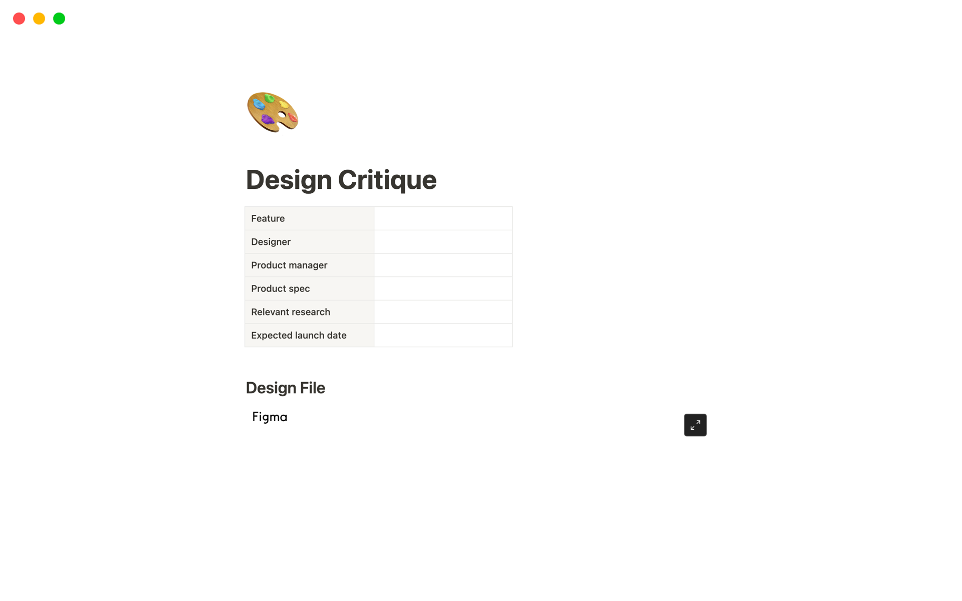 A simple structure to help you run your design critiques.