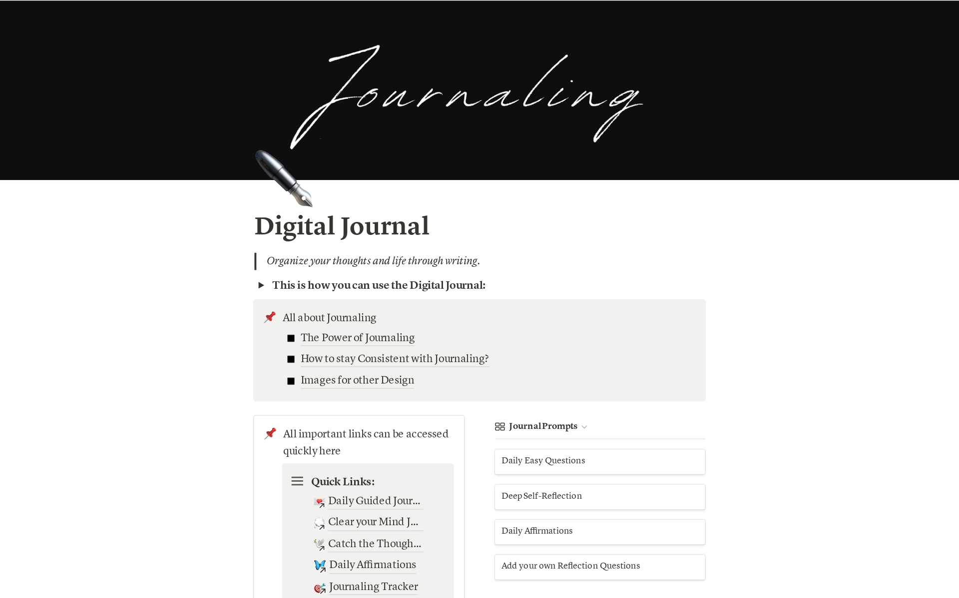 A template preview for Digital Journal 