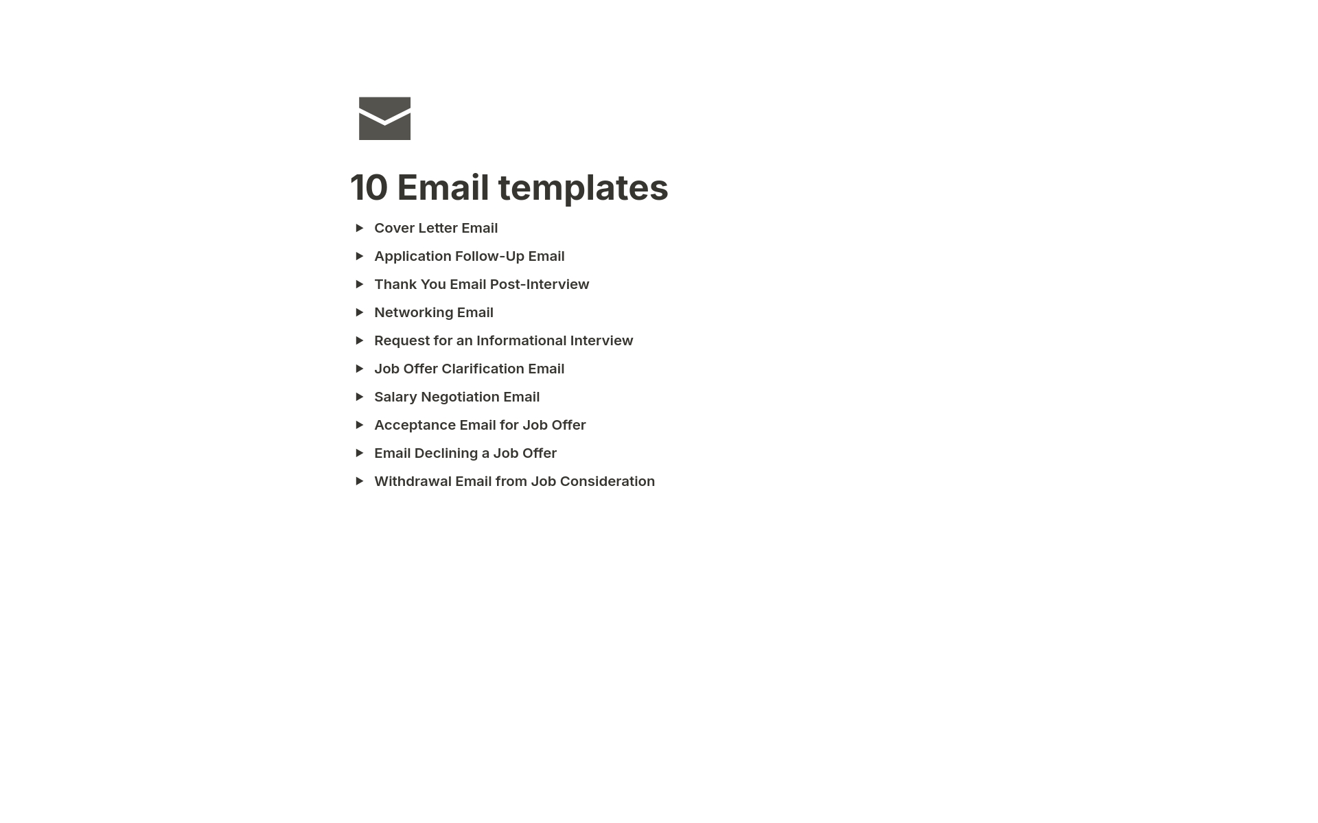 Job Navigator by Pascio Notion Template