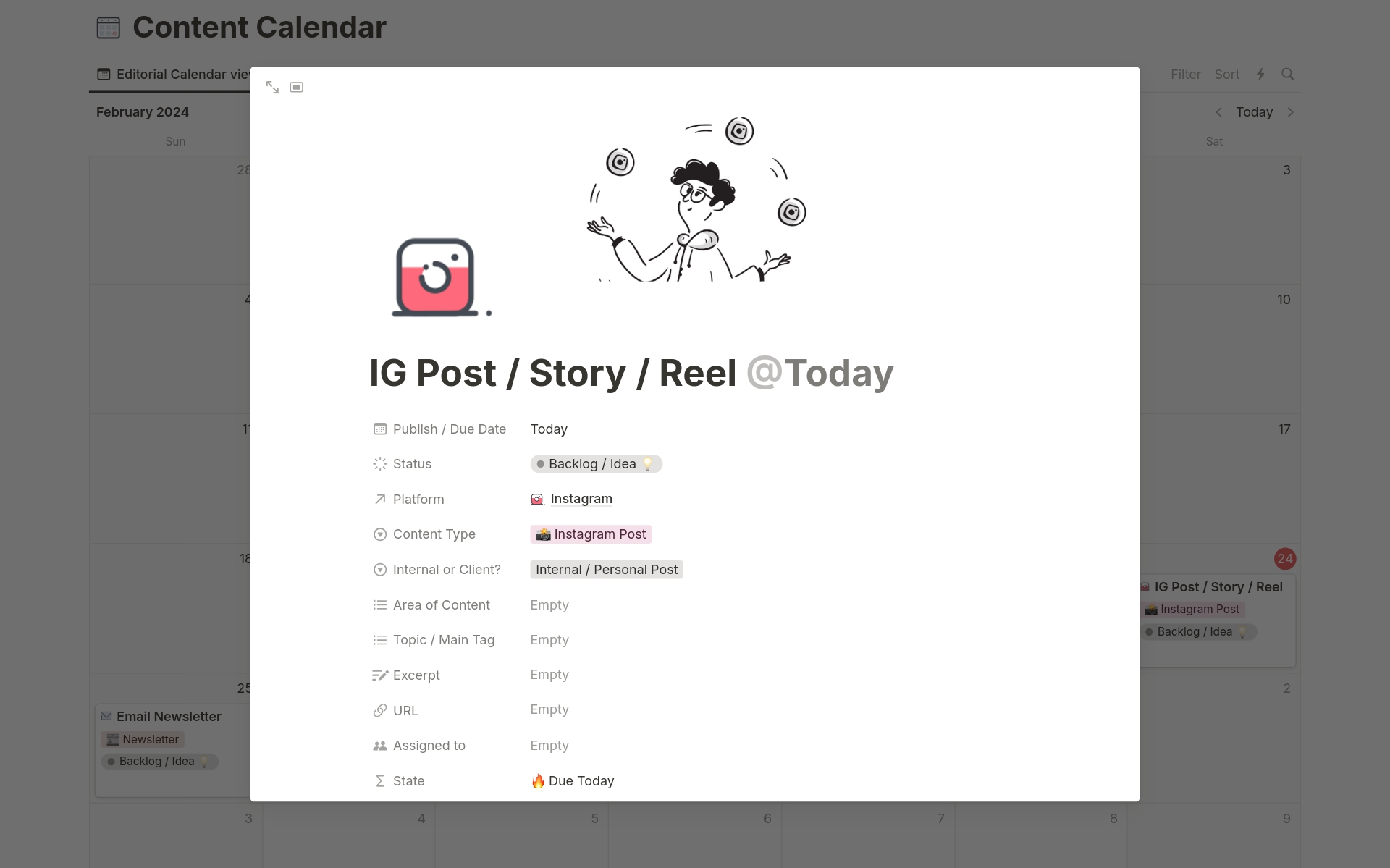 Manage Your ENTIRE Content Creation Process in Notion.