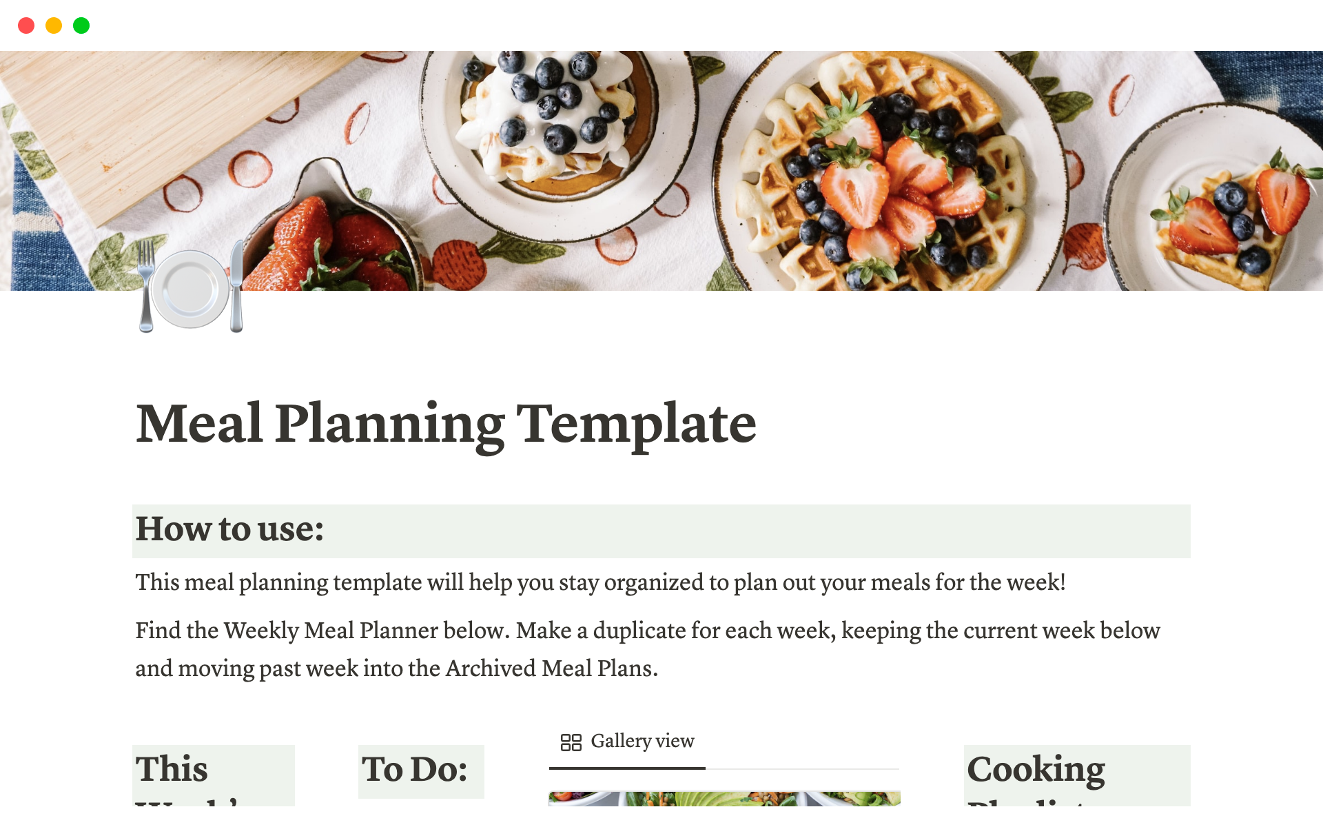 Easiest way to  plan out your meals for the week, automatically create grocery lists, and easily save your favorite recipes all in one place.