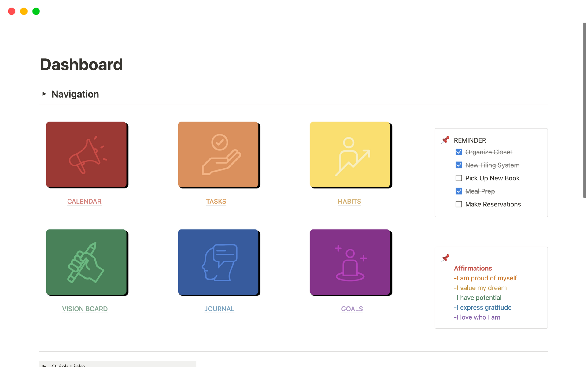 Color Coded ADHD Life Planner Template Notion Marketplace Color coded adhd life planner template notion marketplace