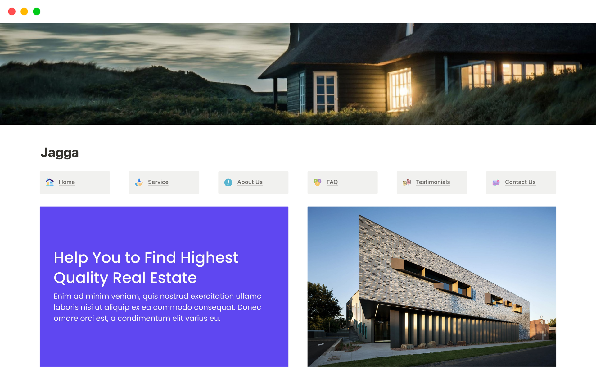Elevate your real estate business with the Jagga Real Estate Website Template – your ultimate tool for creating a dynamic online presence that facilitates seamless property transactions. 