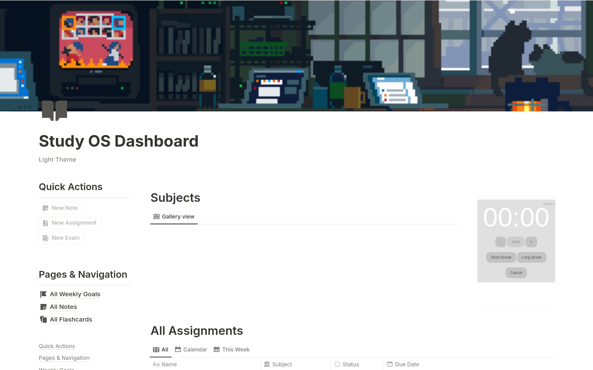 Easily organize exams, assignments, and weekly goals. Tailored study sessions for your needs. Accessible from any device, anytime, anywhere and suitable for all students, from high school to graduate and elementary level.