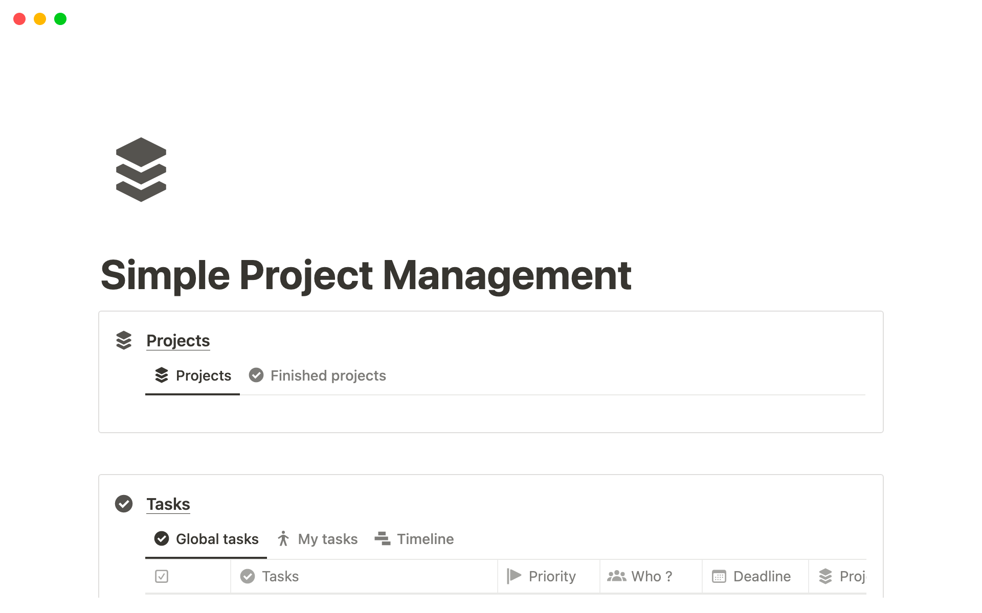 Manage the progress, budget, and tasks of your projects simply!