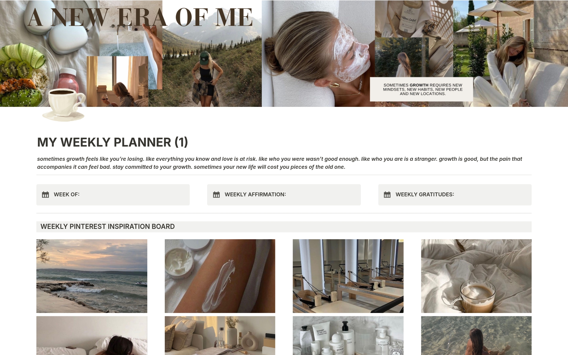 Weekly Planner Template Notion Marketplace Weekly Planner Template Notion Marketplace