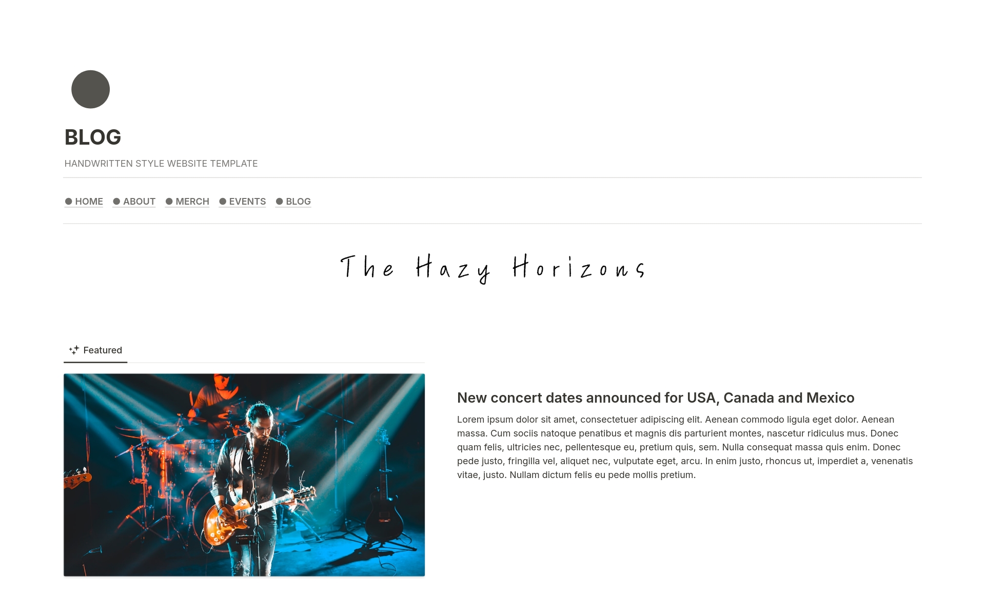 Who said making a website for your band was hard? With our Notion template designed specifically for musicians and rock bands, you can create a stunning online presence that hits the right note. Showcase your music, share your tour dates, and connect with your fans.