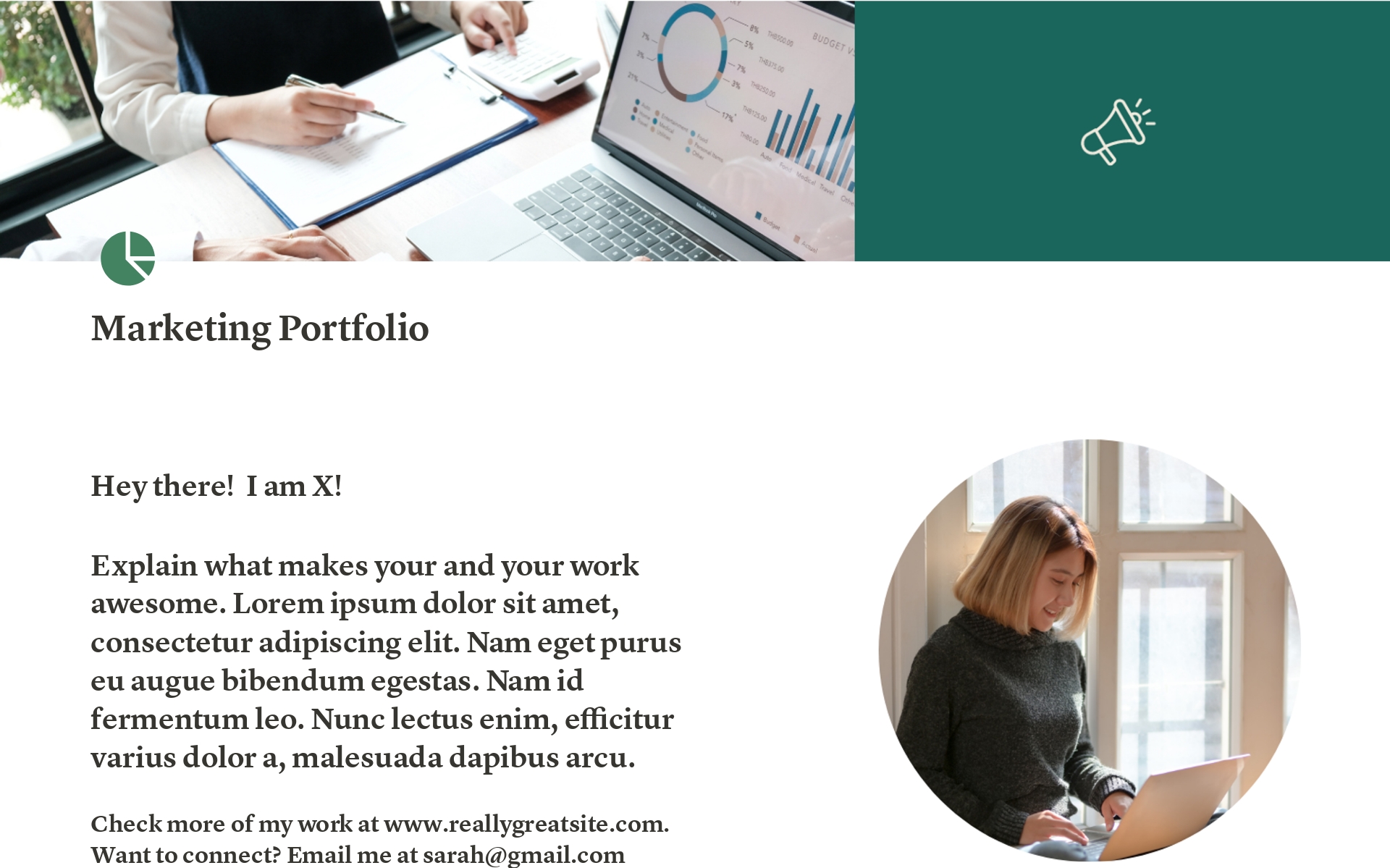 Convert clients with the all-in-one effortless portfolio for your marketing projects