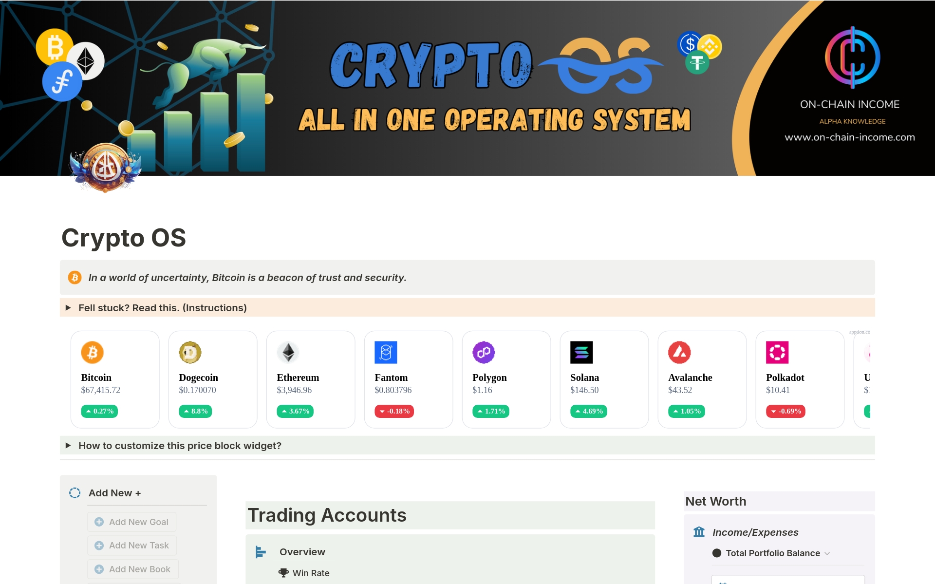 Master Crypto In One Place With Crypto OS
