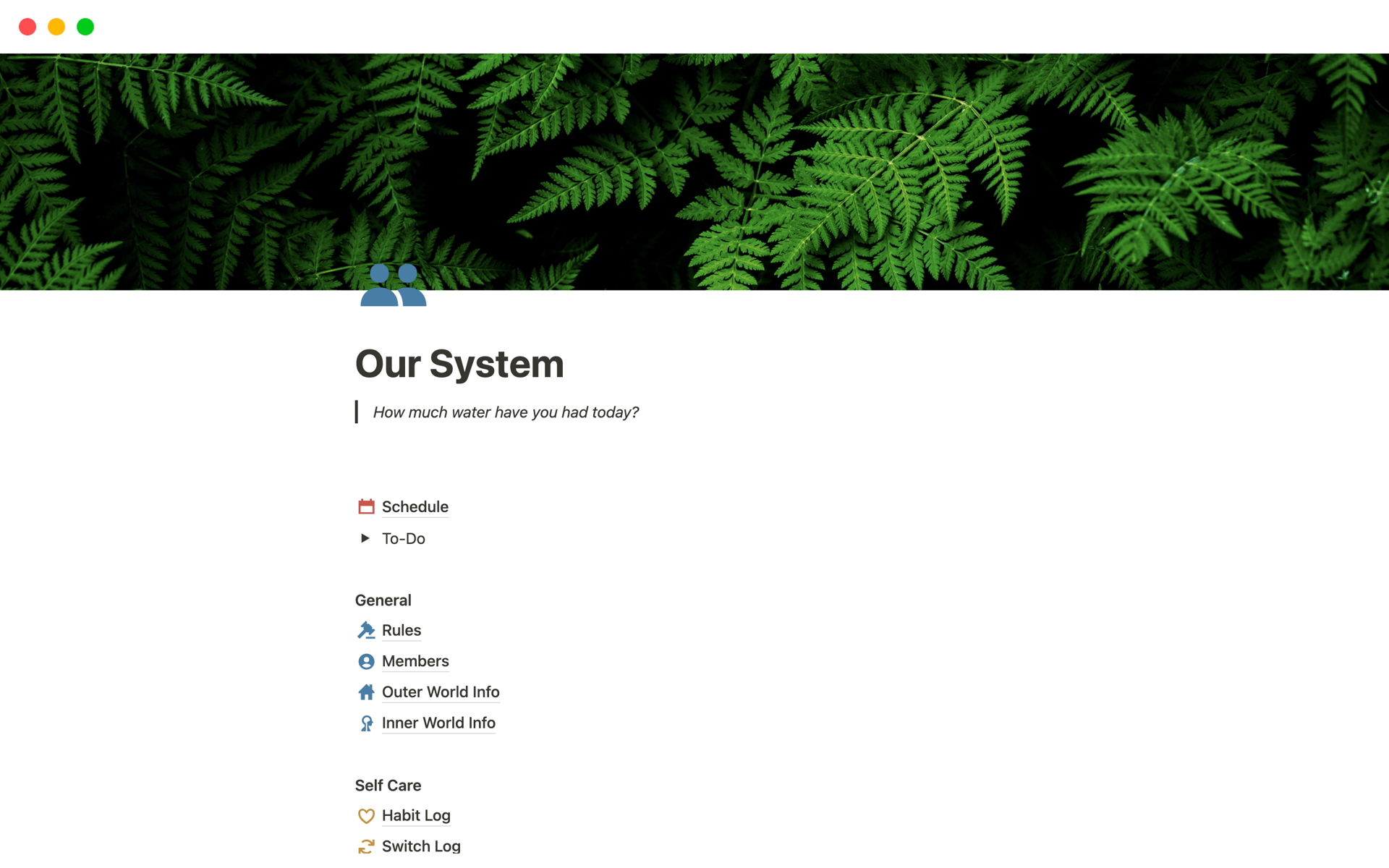 Uma prévia do modelo para Our System (DID, OSDD, etc)