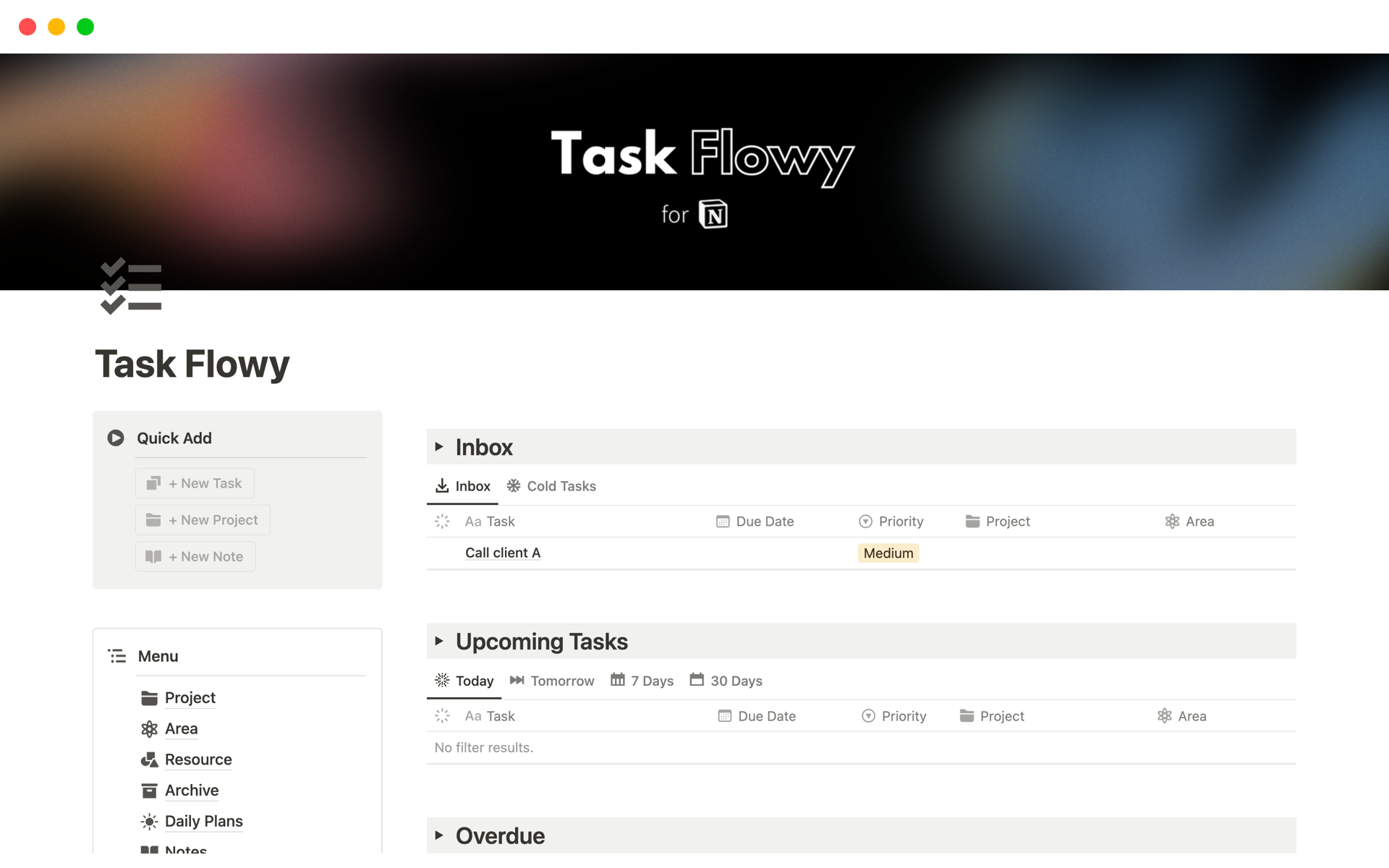 Task Flowy님의 템플릿 미리보기