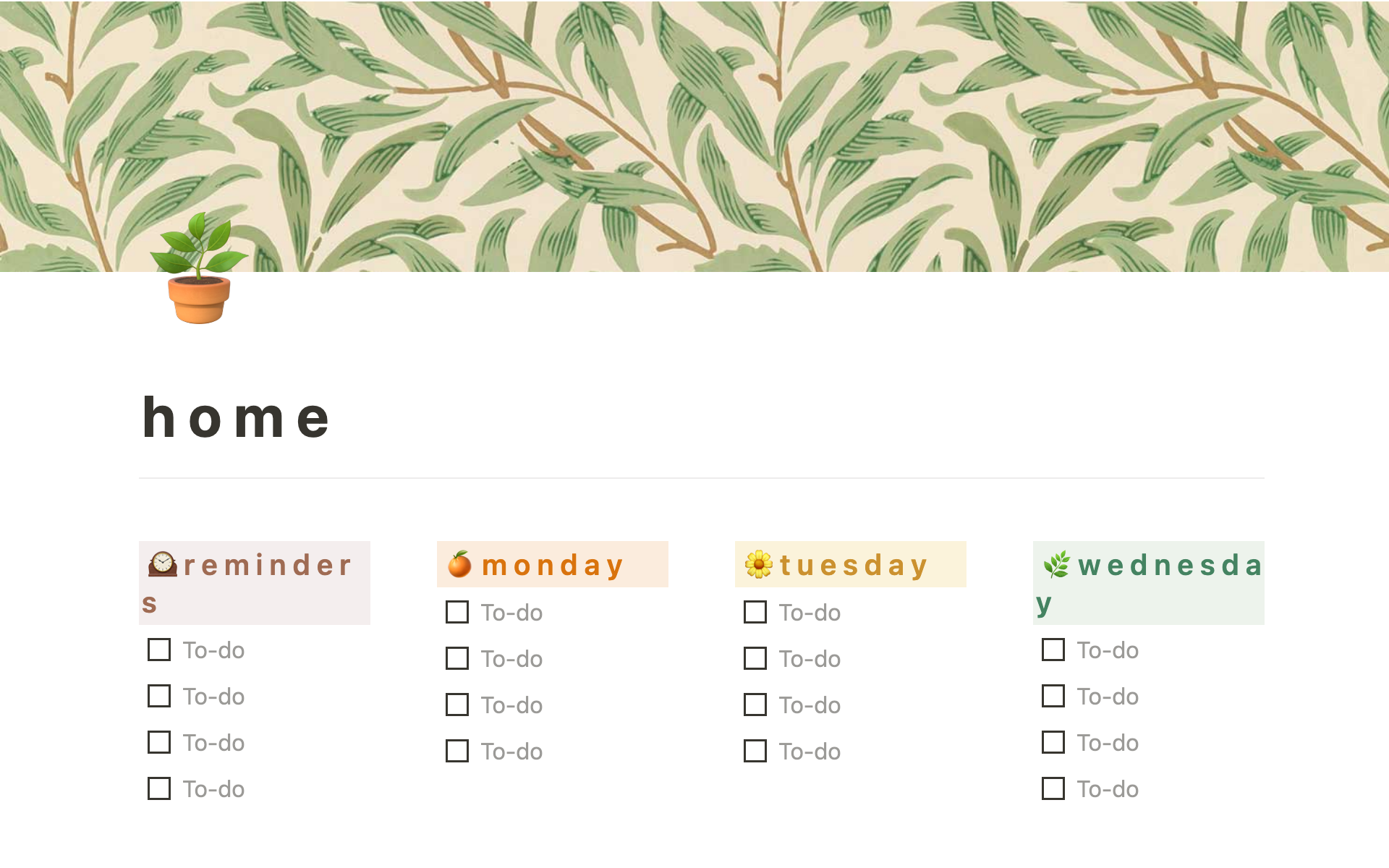 A simple dashboard to help manage your tasks, plan your schedule, and organize your life.