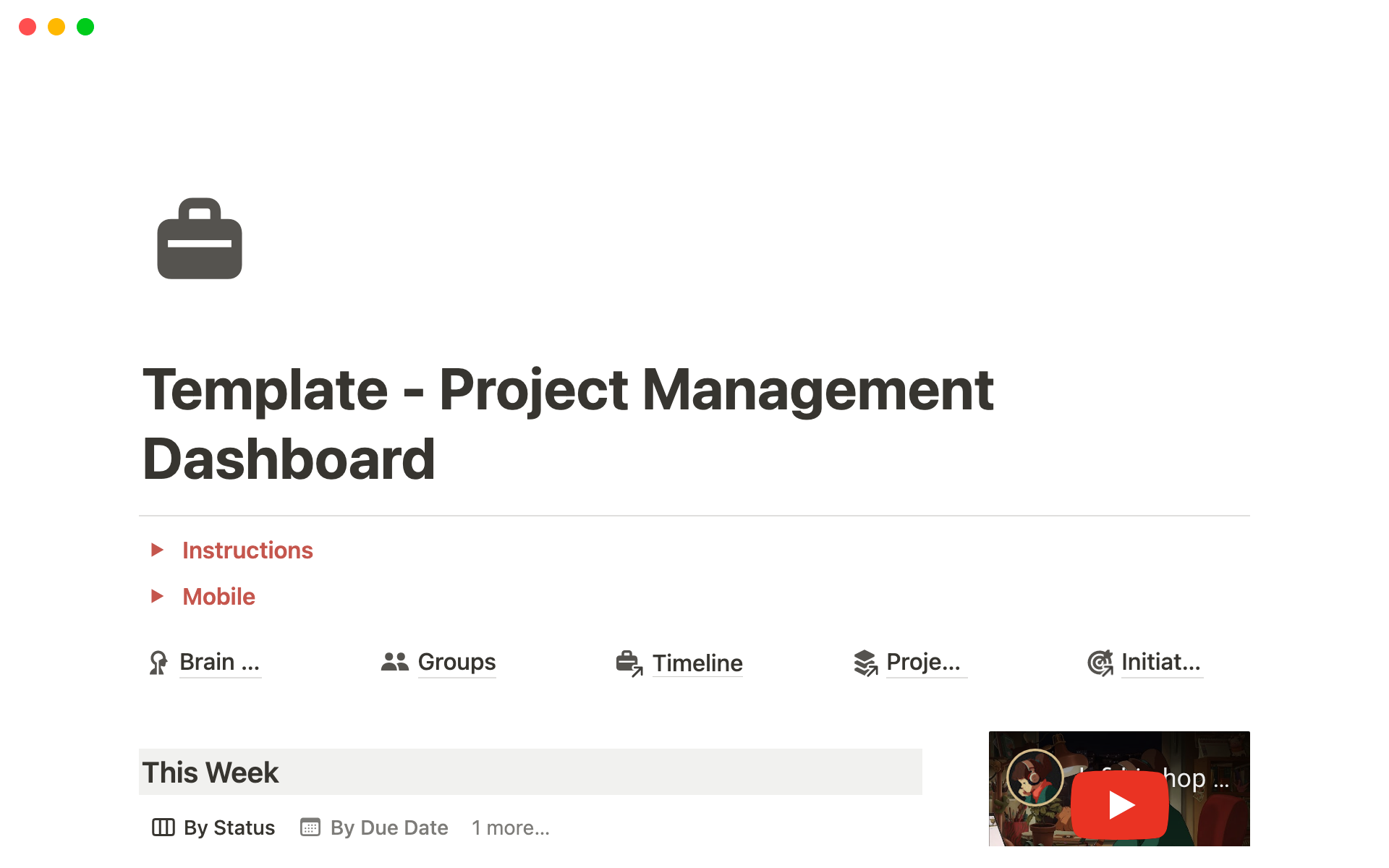 Track project tasks, meetings, and goals to increase productivity and work more efficiently.
