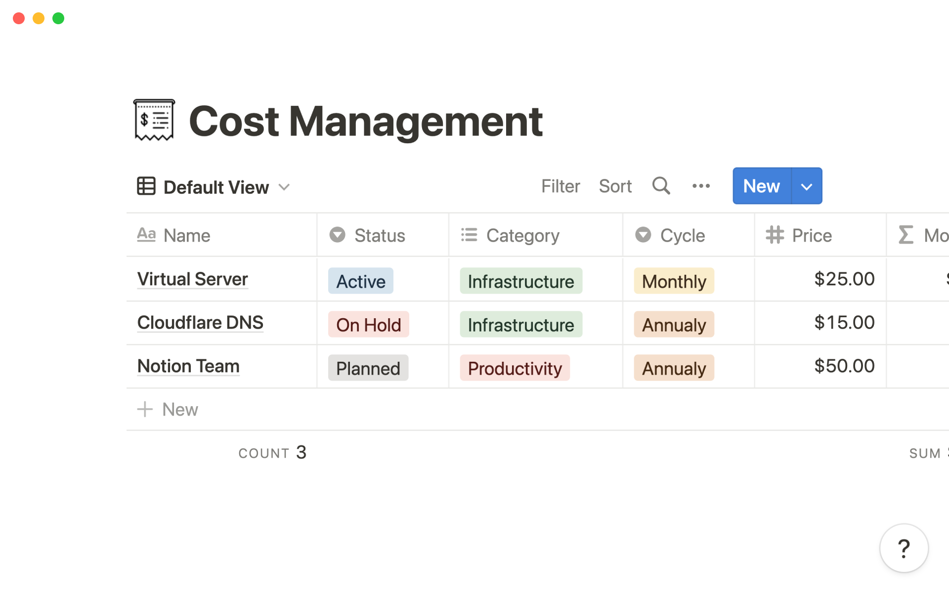 Stay on top of your SaaS budget, docs, and roadmap.