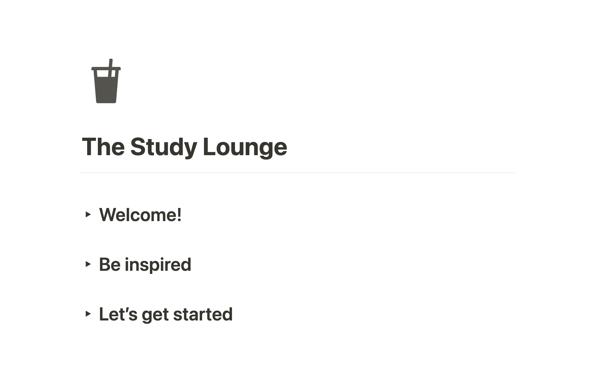A template preview for The Study Lounge