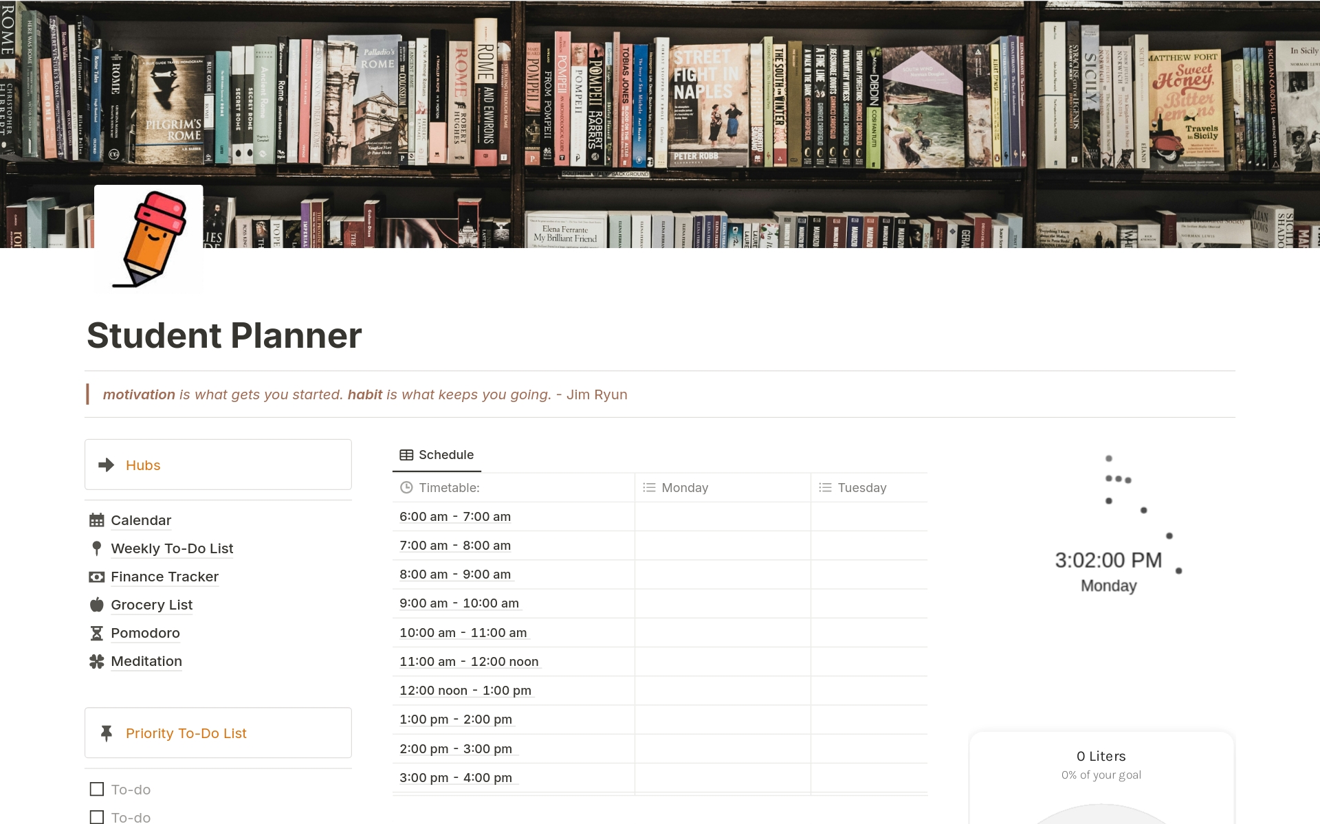 Ultimate Student Planner - your comprehensive companion for academic success! Organize your life with precision using its multifunction template. 