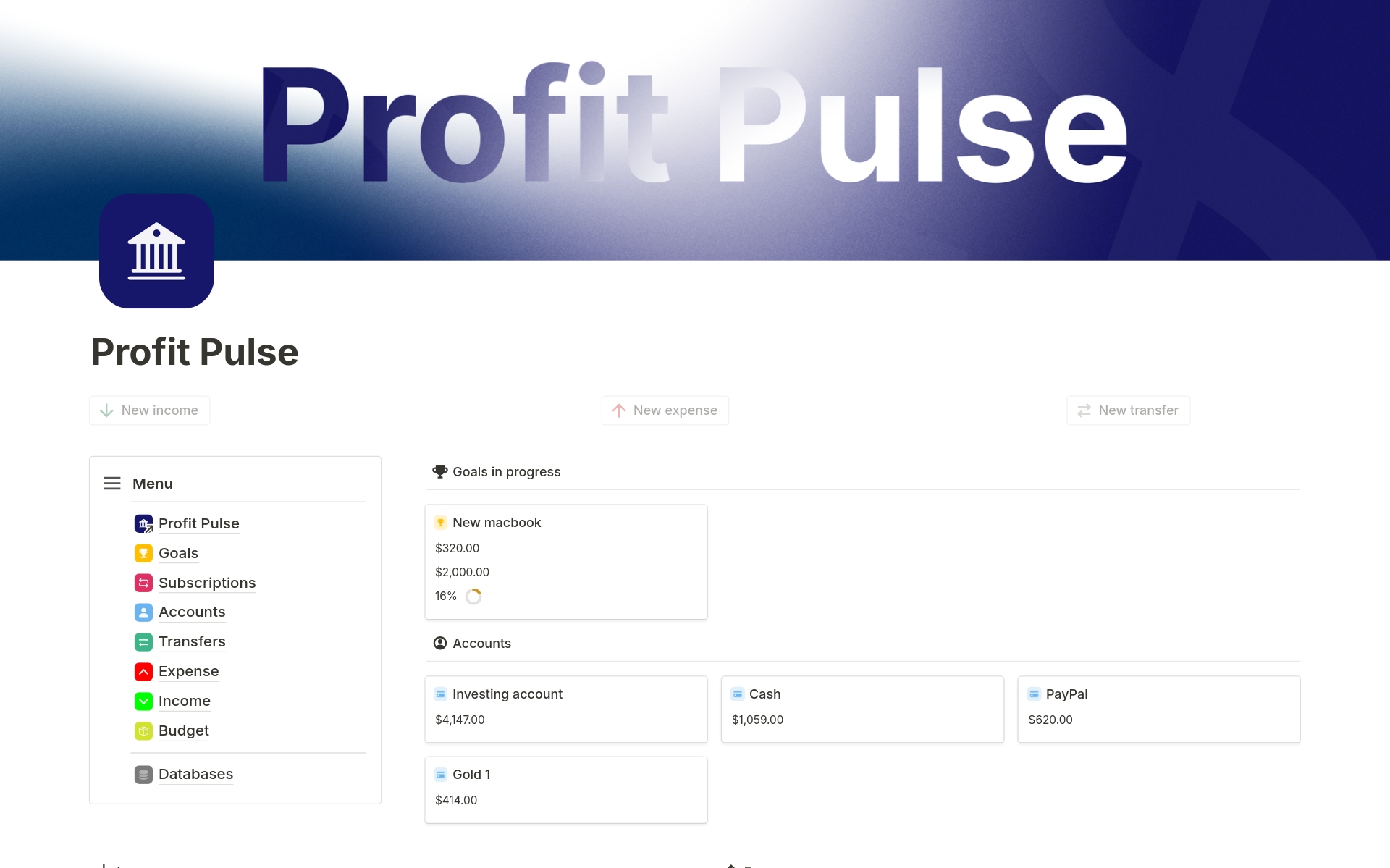 Profit Tracker Basic P L For Freelancers Notion Template profit-tracker-basic-p-l-for-freelancers-notion-template