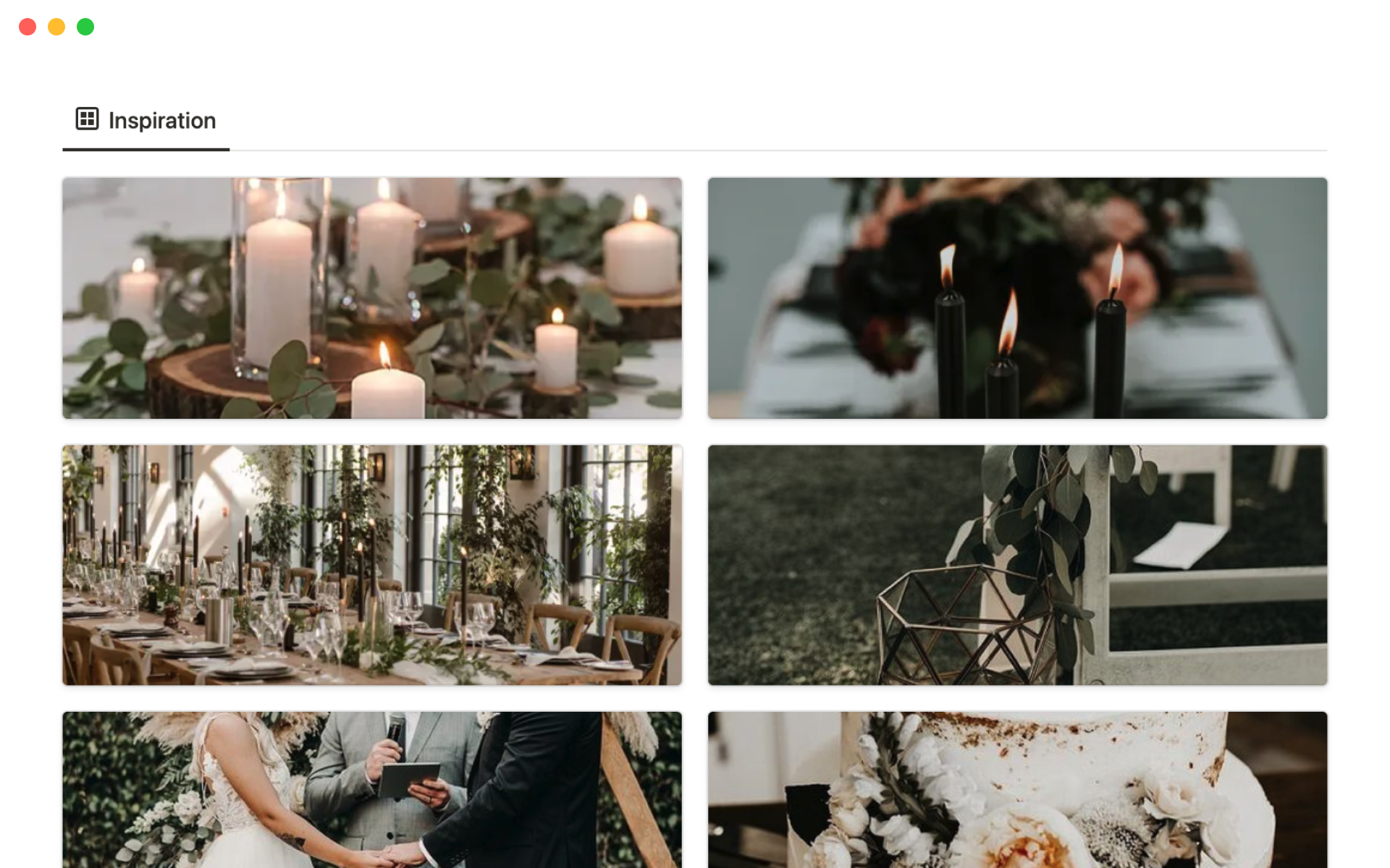 This template helps to plan and organize your wedding.