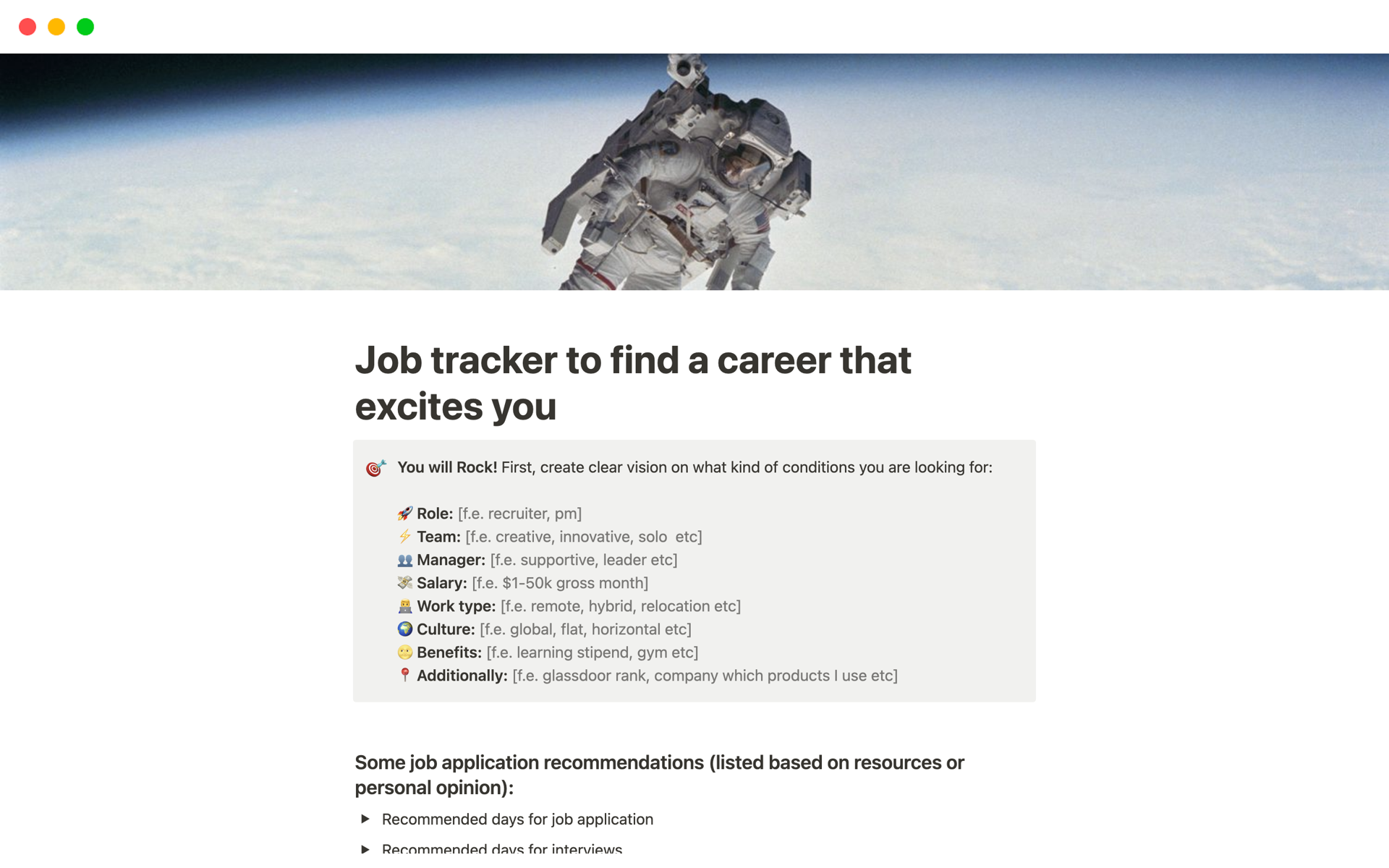Job tracker that can help you to land a job in a qualitative time and approach