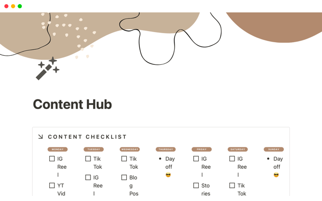The Ultimate Content Planner