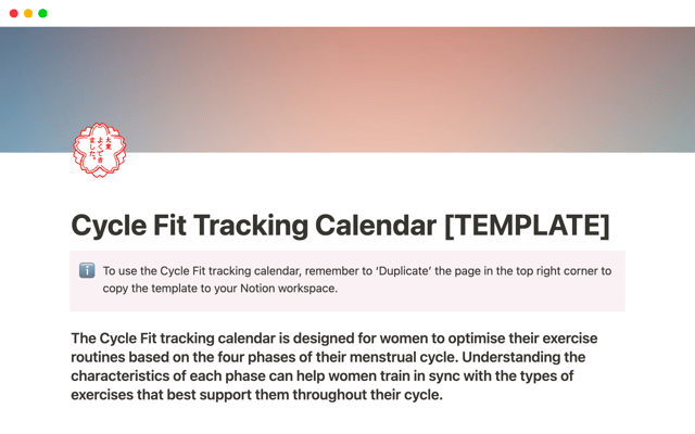 Cycle Syncing Fitness Tracker - Train in Tune with Your Natural Rhythms