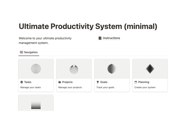Notion Ultimate Productivity System