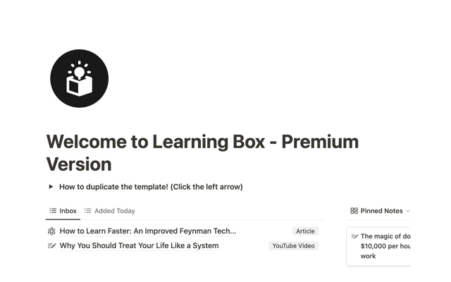 Learning Box