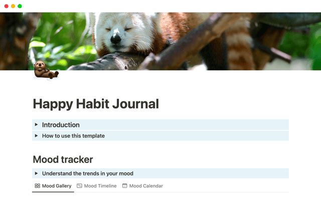 The Happy Habit Journal