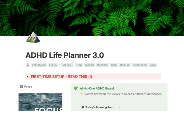 ADHD Life Planner 3.0