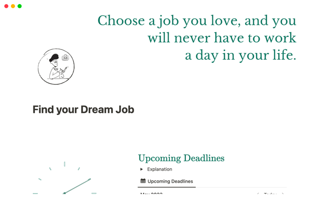 Find your Dream Job
