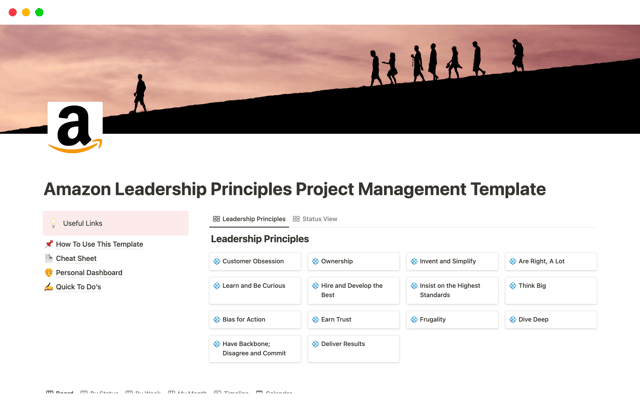 Amazon Leadership Project Management