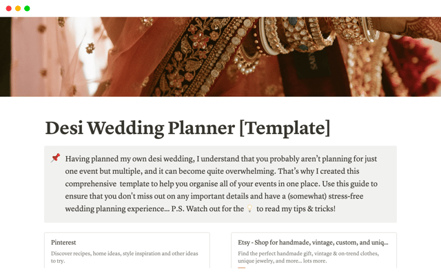 Desi Wedding Planner