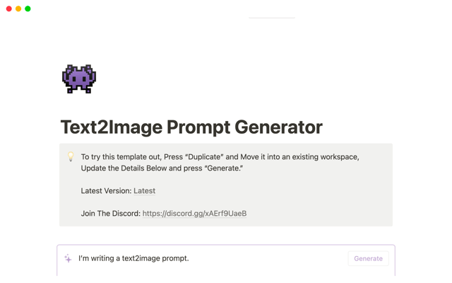 Text2Image Prompt Generator