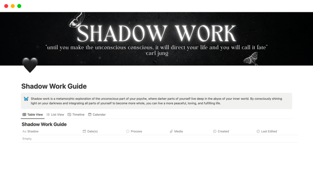 Shadow Work Guide