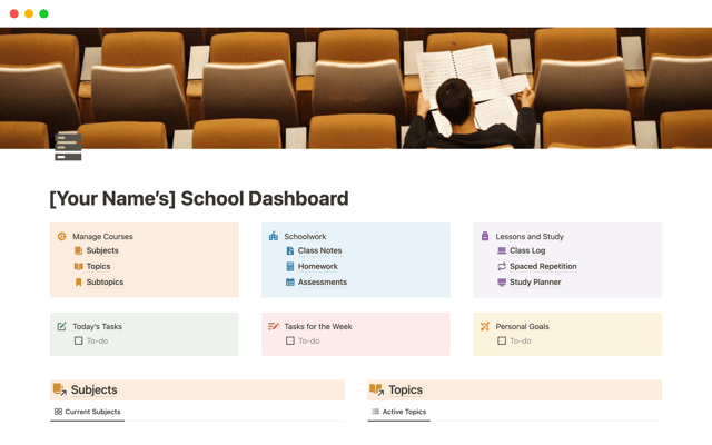 School Dashboard