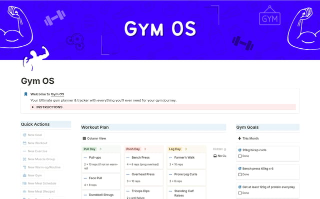 Gym OS